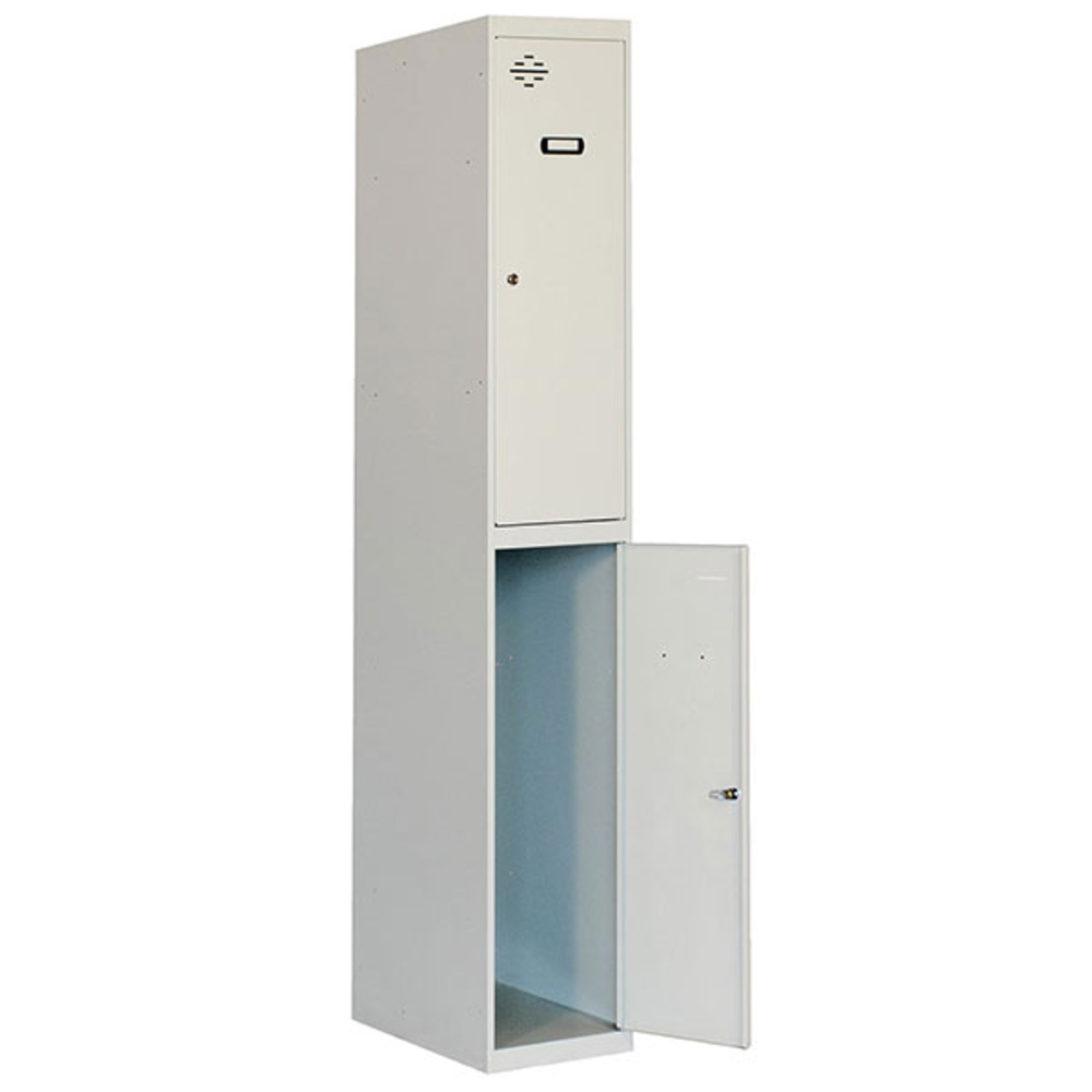 Vestiaire métallique monté 1800x300x500 - Gris - SIMON RACK - 8435104935057
