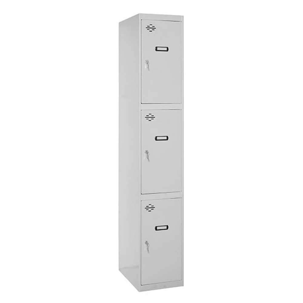 Vestiaire métallique monté 1800x300x500 - Gris - SIMON RACK - 8435104935125