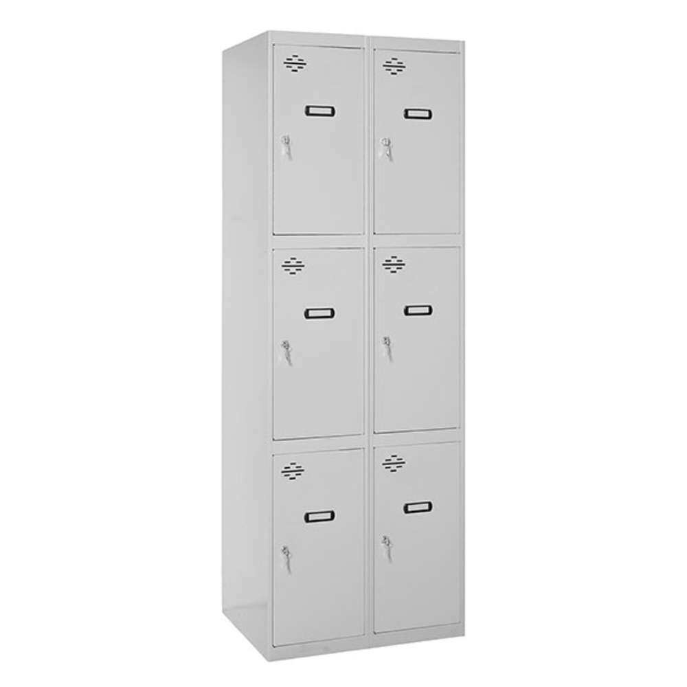 Vestiaire métallique monté 1800x600x500 - Gris - SIMON RACK - 8435104935149