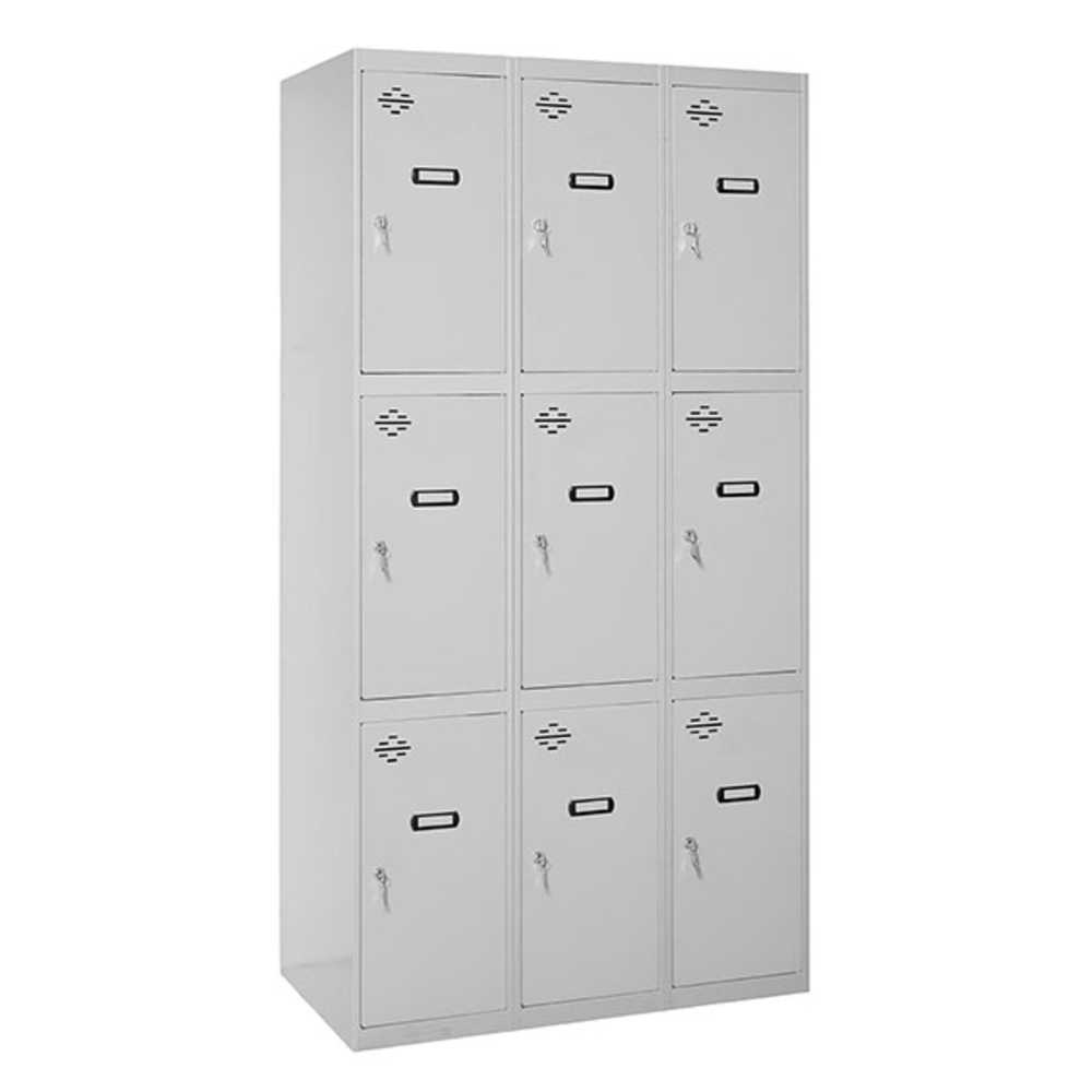 Vestiaire métallique monté 1800x1200x500 - Gris - SIMON RACK - 8435104935170