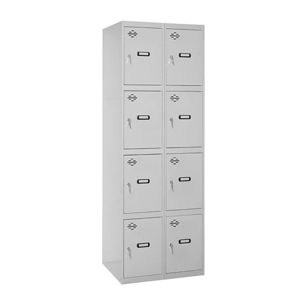 Vestiaire métallique monté 1800x800x500 - Gris - SIMON RACK - 8435104935224