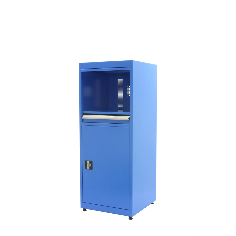 Vestiaire métallique monté 1400x560x570 - Bleu - SIMON RACK - 8435104936016