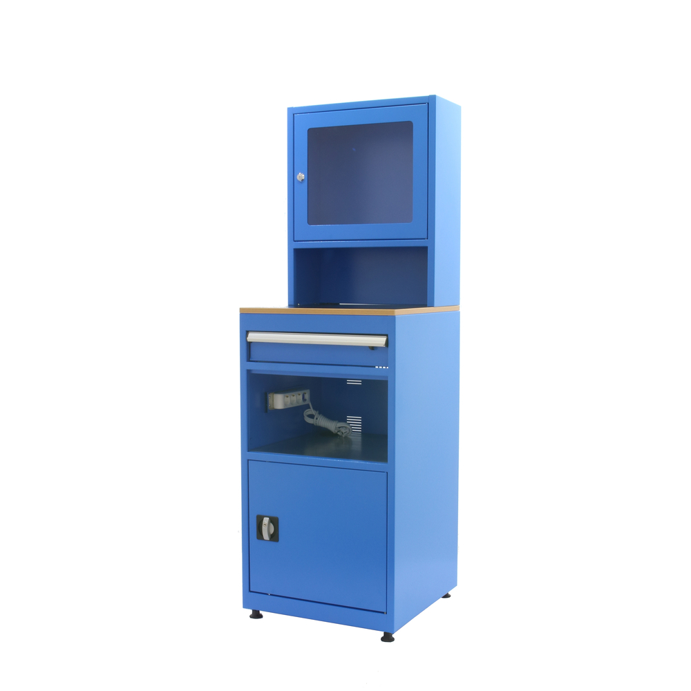 Vestiaire métallique monté 1700x560x570 - Bleu - SIMON RACK - 8435104936030