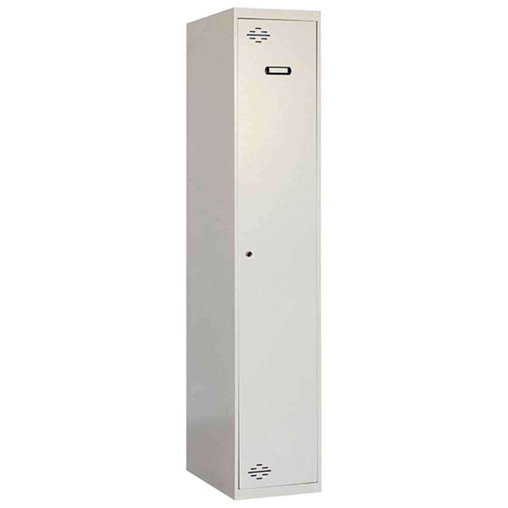 Vestiaire métallique monté 1800x300x500 - 1 niveau Gris - SIMON RACK - 8435104936191