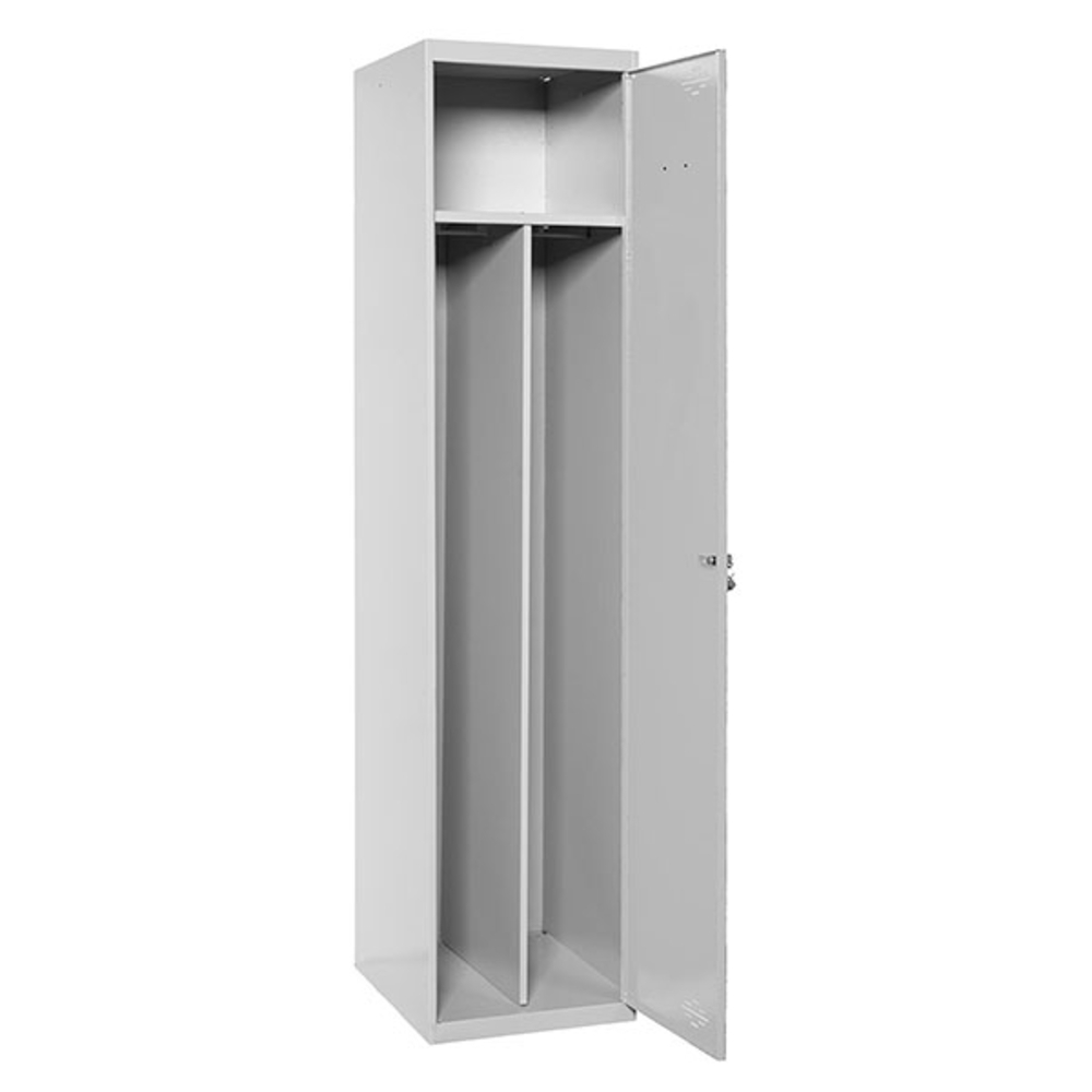 Vestiaire métallique 1800x400x500 - 1 niveau Gris - SIMON RACK - 8435104936276