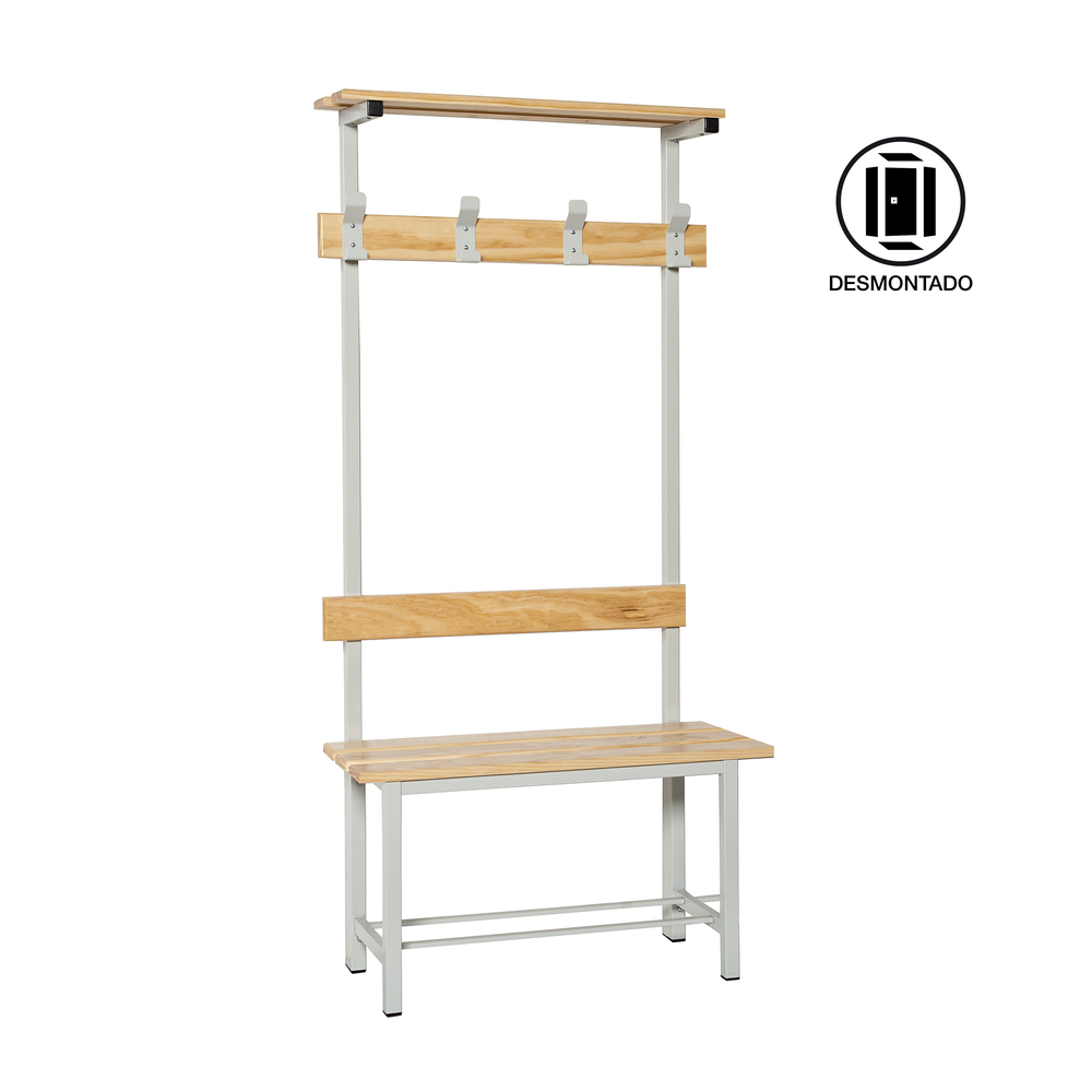 Banc de vestiaire 1800x1000x350 - - SIMON RACK - 8435104937112