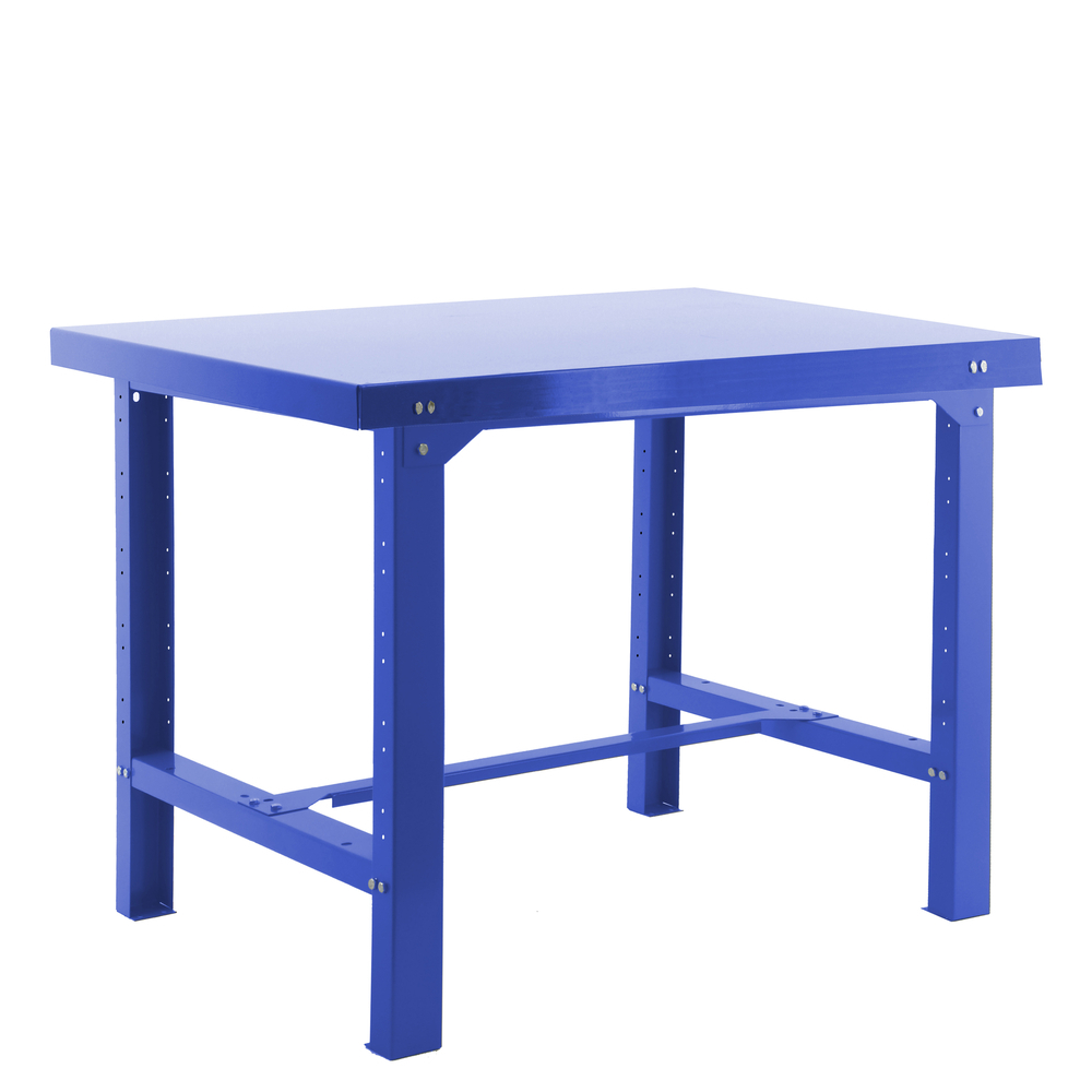 Kit établi Bricolage - 830x1500x730 - 1 niveau Bleu - SIMON RACK - 8435104938393