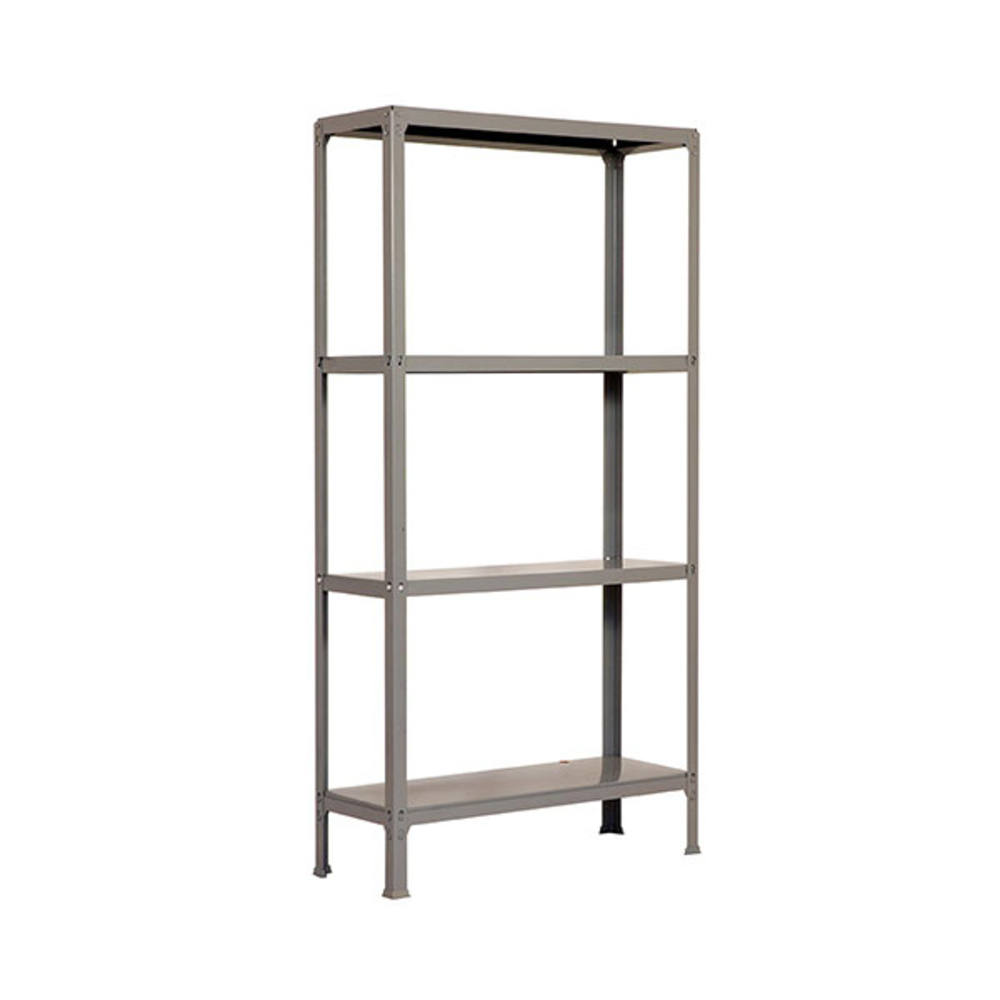 Rayonnage intérieur 1600x800x300 - 4 niveaux Gris - SIMON RACK - 8435104938812
