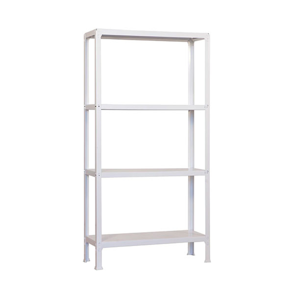 Rayonnage intérieur 1600x800x300 - 4 niveaux Blanc - SIMON RACK - 8435104938829