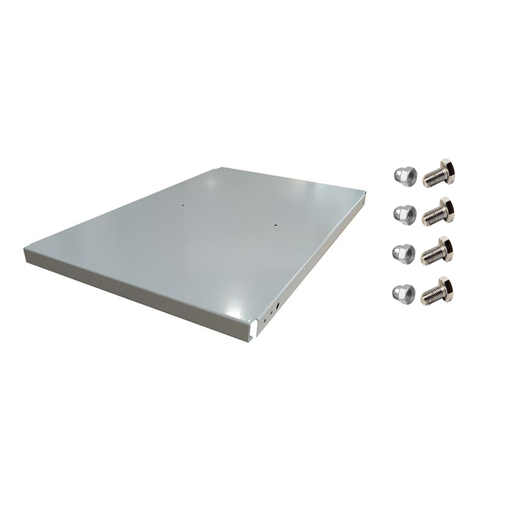 Plateau pour vestiaire 500x400x35 Gris - SIMON RACK - 8435104941942