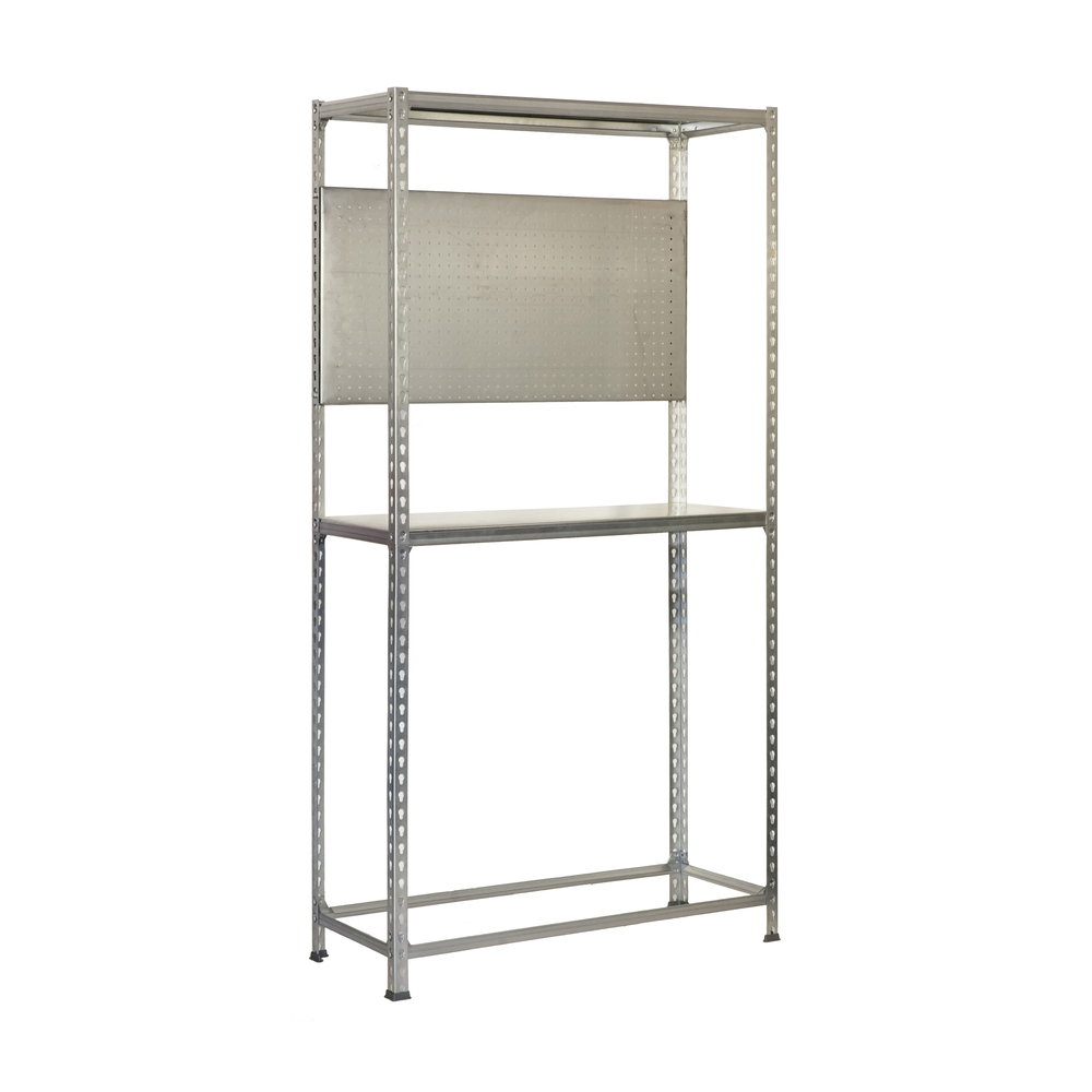 Rayonnage pour garage auto - 2000x1200x400 - 3 niveaux Galvanisé - SIMON RACK - 8435104944127