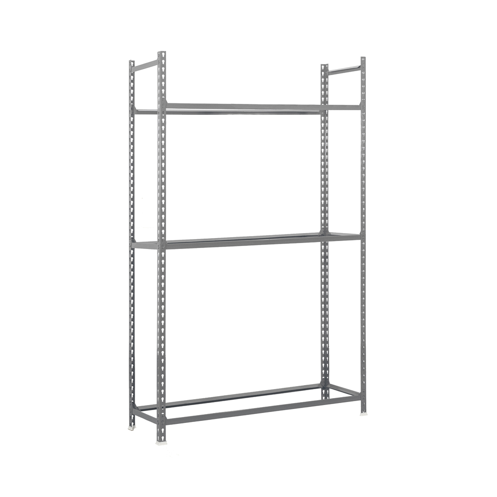 Rayonnage pour garage auto - 2000x1000x400 - 3 niveaux Gris - SIMON RACK - 8435104944462