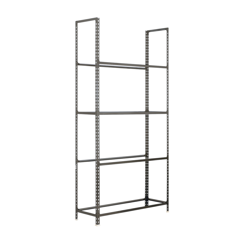Rayonnage pour garage auto - 2000x1000x300 - 4 niveaux Gris - SIMON RACK - 8435104944585