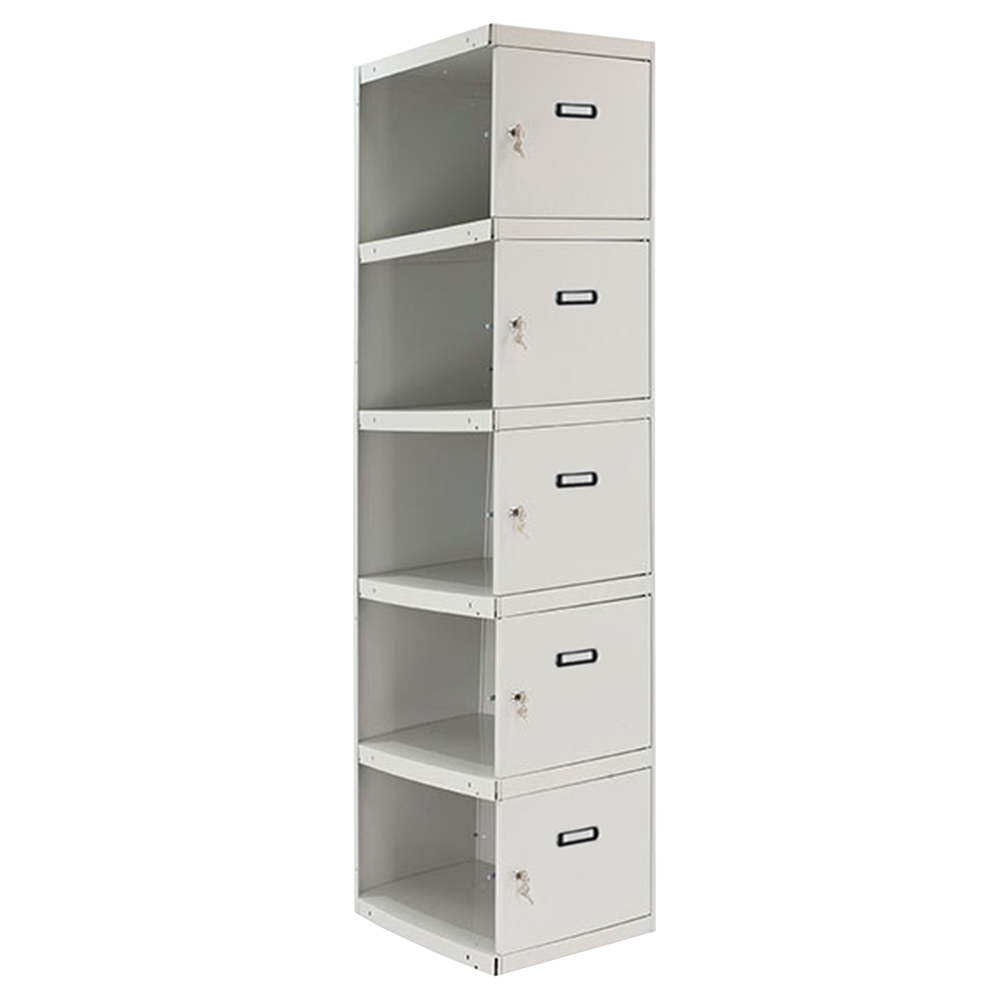 Vestiaire métallique 1800x400x500 - Gris - SIMON RACK - 8435104947722