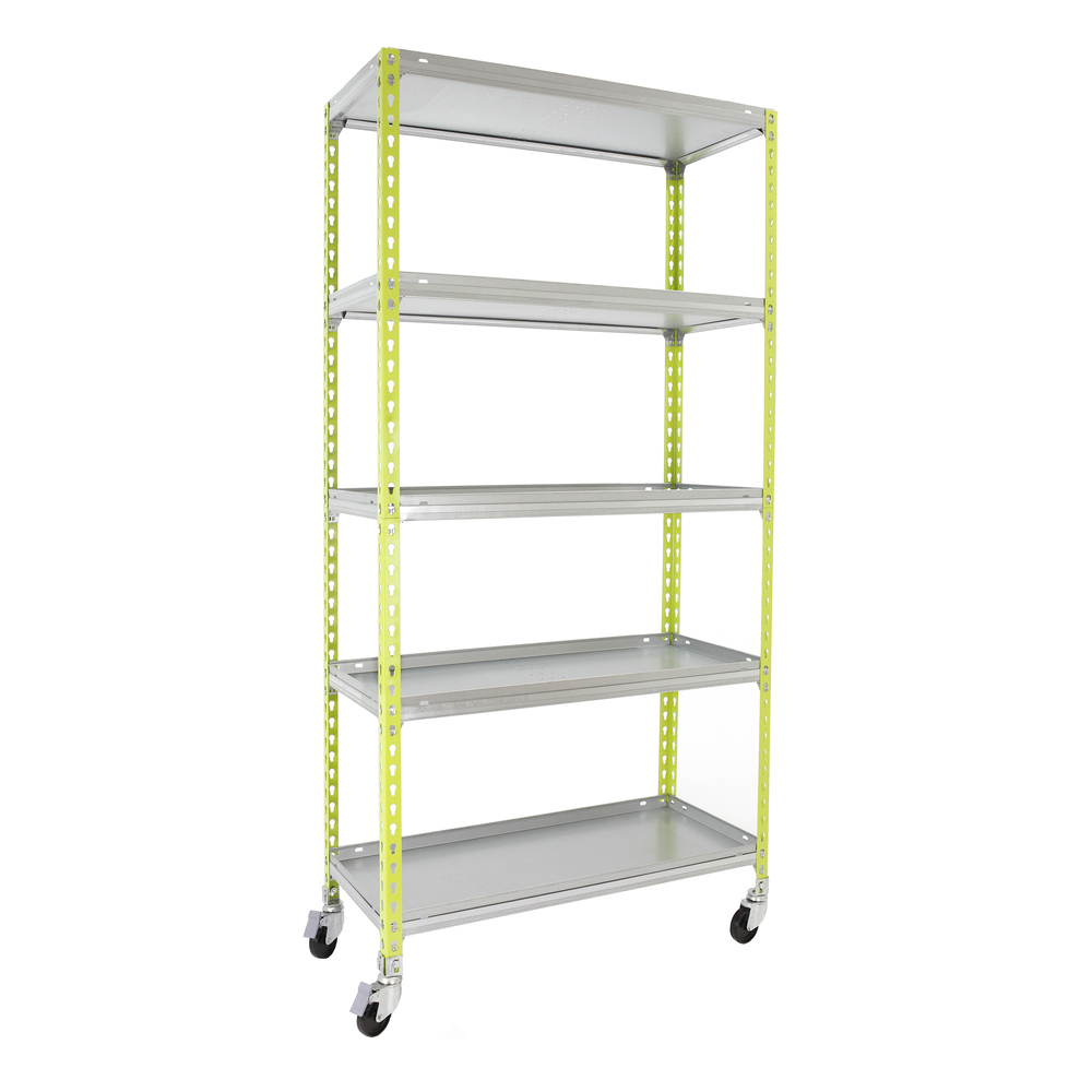 Étagère mobile de jardin - 1875x900x300 - 5 niveaux Vert - SIMON RACK - 8435104948118