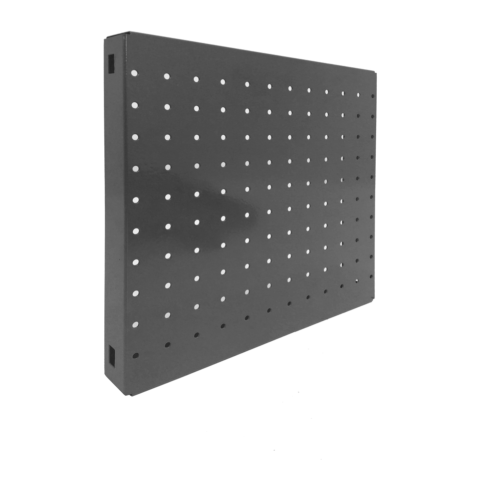 Panneau perforé pour rangement  - 300x300x35 - 2 niveaux Gris - SIMON RACK - 8435104949450