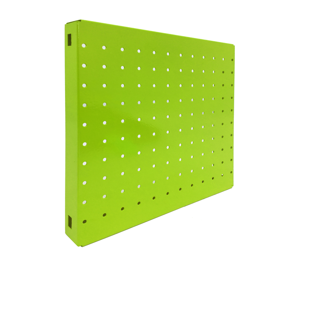 Panneau perforé pour rangement  - 300x300x35 - 2 niveaux Vert - SIMON RACK - 8435104949474