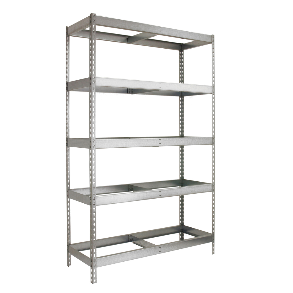 Étagère charge moyenne 400kg - 2000x1500x450 - 5 niveaux Galvanisé - SIMON RACK - 8435104949849