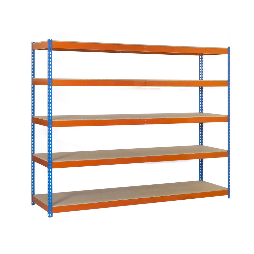 Étagère charge moyenne 400kg - 2000x1200x450 - 5 niveaux Bois - SIMON RACK - 8435104950067