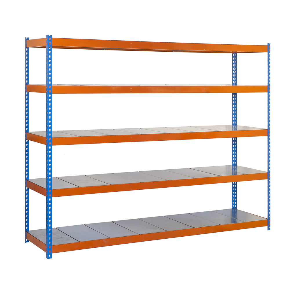 Étagère charge moyenne 400kg - 2000x1200x450 - 5 niveaux Galvanisé - SIMON RACK - 8435104950371