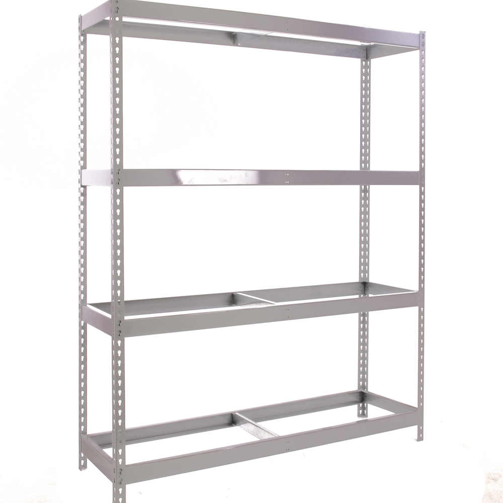 Étagère charge moyenne 500 à 600kg - 2000x2400x450 - 4 niveaux Galvanisé - SIMON RACK - 8435104950722