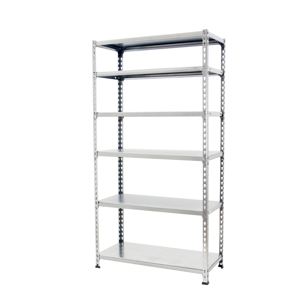 Rayonnage métallique léger sans vis 2500x1000x500 - 6 niveaux Galvanisé - SIMON RACK - 8435104954133