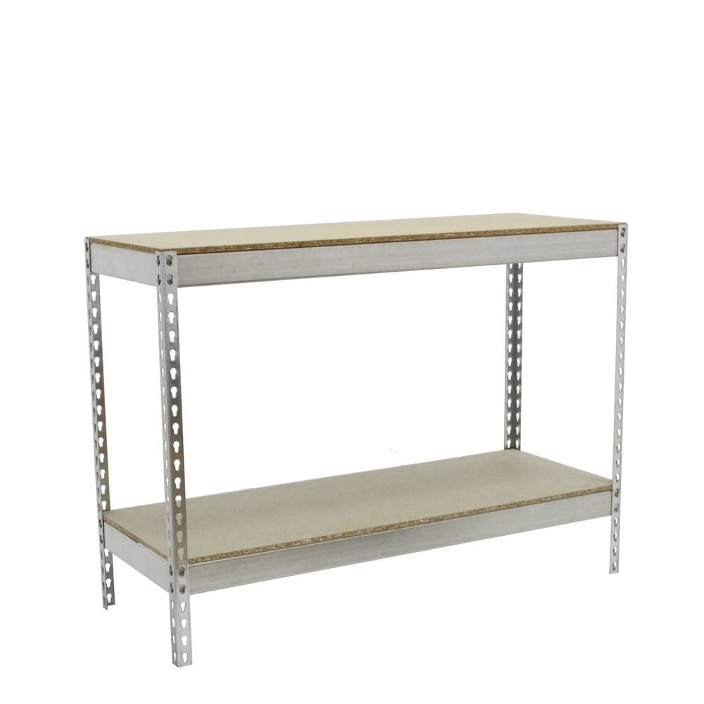 Étagère charge moyenne 500 à 600kg - 900x1500x600 - 2 niveaux Bois - SIMON RACK - 8435104956595