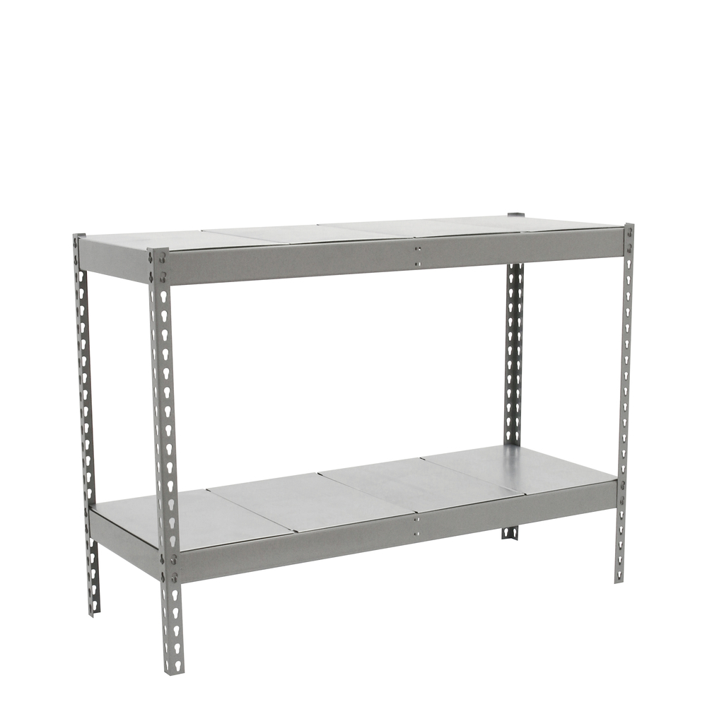 Étagère charge moyenne 500 à 600kg - 900x1500x750 - 2 niveaux Galvanisé - SIMON RACK - 8435104957110