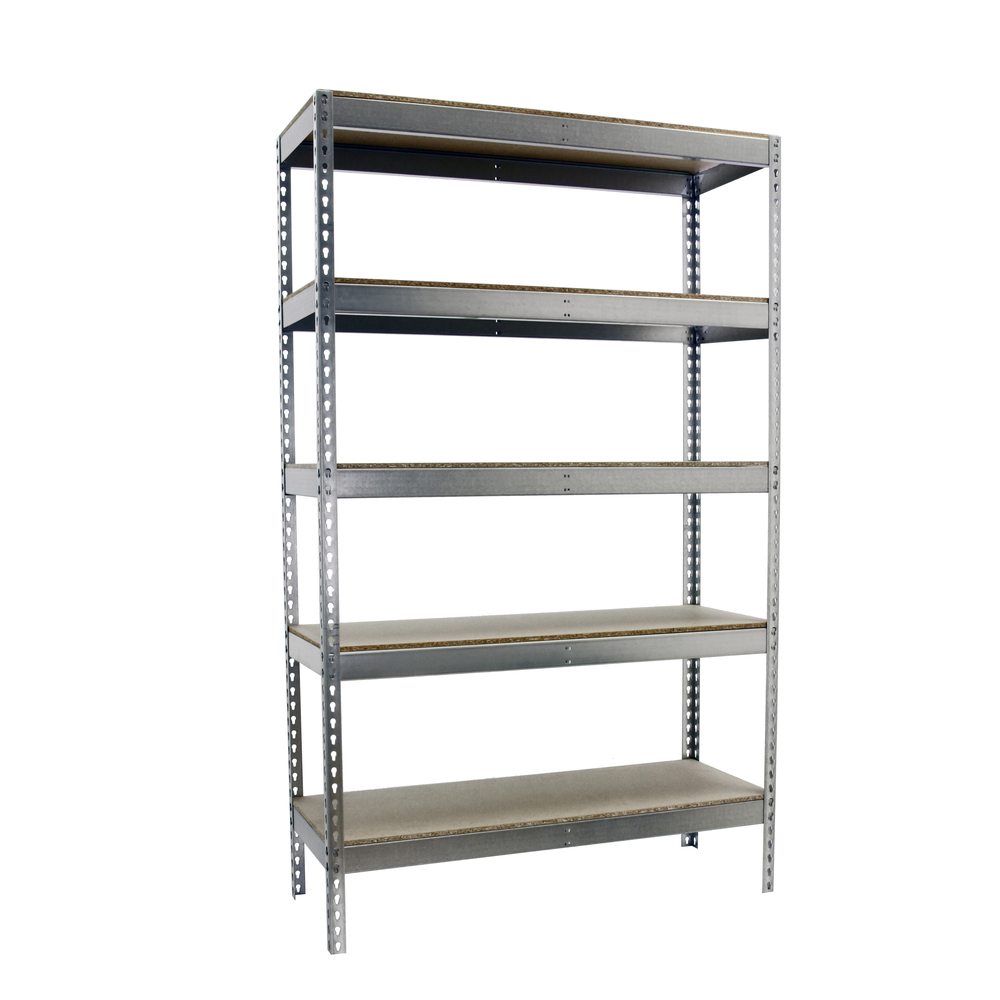 Étagère charge moyenne 400kg - 3000x1200x450 - 5 niveaux Bois - SIMON RACK - 8435104957936