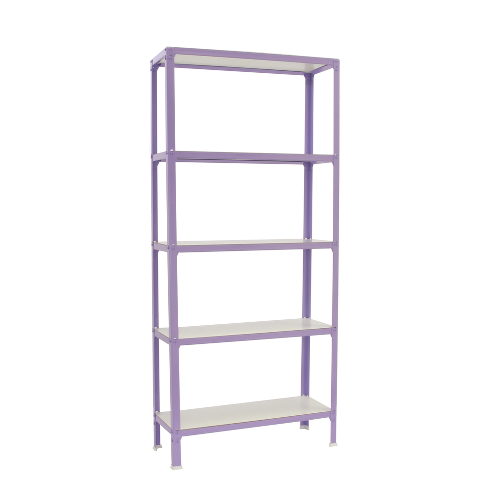 Rayonnage intérieur 1800x800x300 - 5 niveaux Blanc - SIMON RACK - 8435104962053