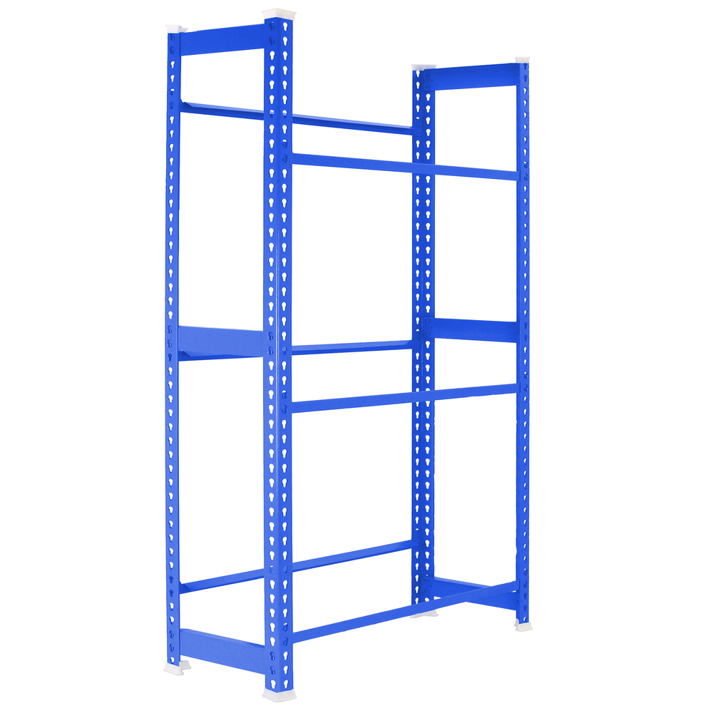 Rayonnage léger tri de bouteille sans vis 1800x800x300 - 3 niveaux Bleu - SIMON RACK - 8435104962459