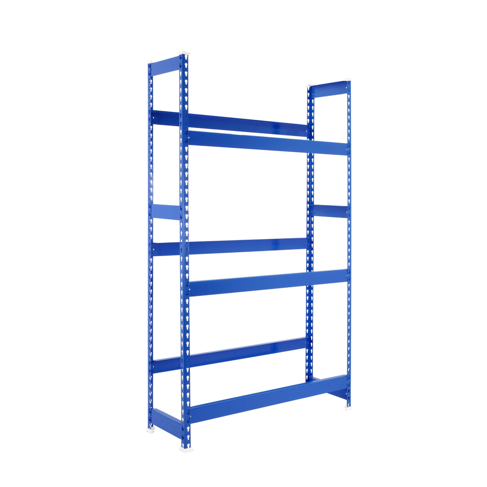 Rayonnage léger tri de bouteille sans vis 1800x1000x300 - 3 niveaux Bleu - SIMON RACK - 8435104962466