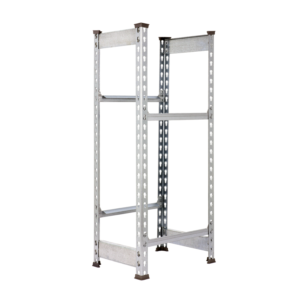 Rayonnage léger tri de bouteille sans vis 1000x400x300 - 2 niveaux Galvanisé - SIMON RACK - 8435104962596