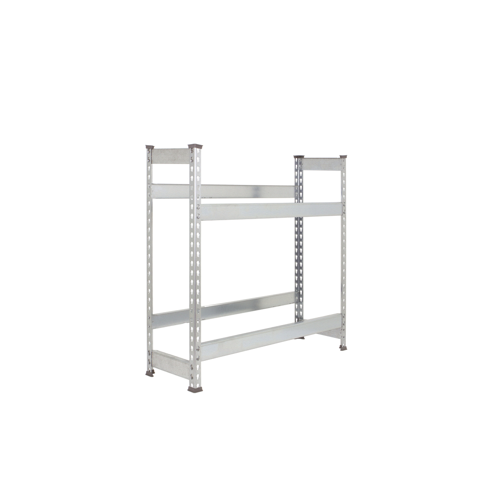 Rayonnage léger tri de bouteille sans vis 1000x1000x300 - 2 niveaux Galvanisé - SIMON RACK - 8435104962619