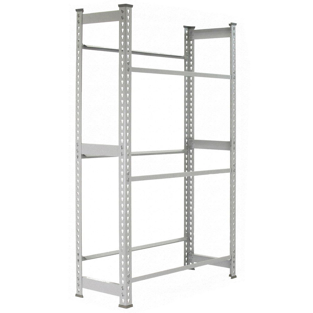 Rayonnage léger tri de bouteille sans vis 1800x800x300 - 3 niveaux Galvanisé - SIMON RACK - 8435104962657