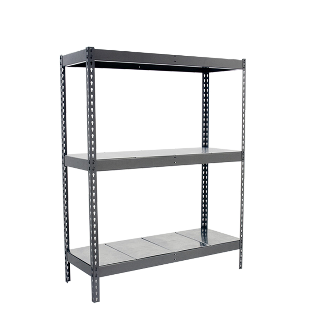 Étagère charge moyenne 500 à 600kg - 2000x2400x600 - 3 niveaux Gris - SIMON RACK - 8435104976326