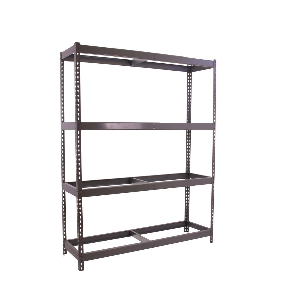 Étagère charge moyenne 400kg - 2000x1200x450 - 4 niveaux Gris - SIMON RACK - 8435104977477