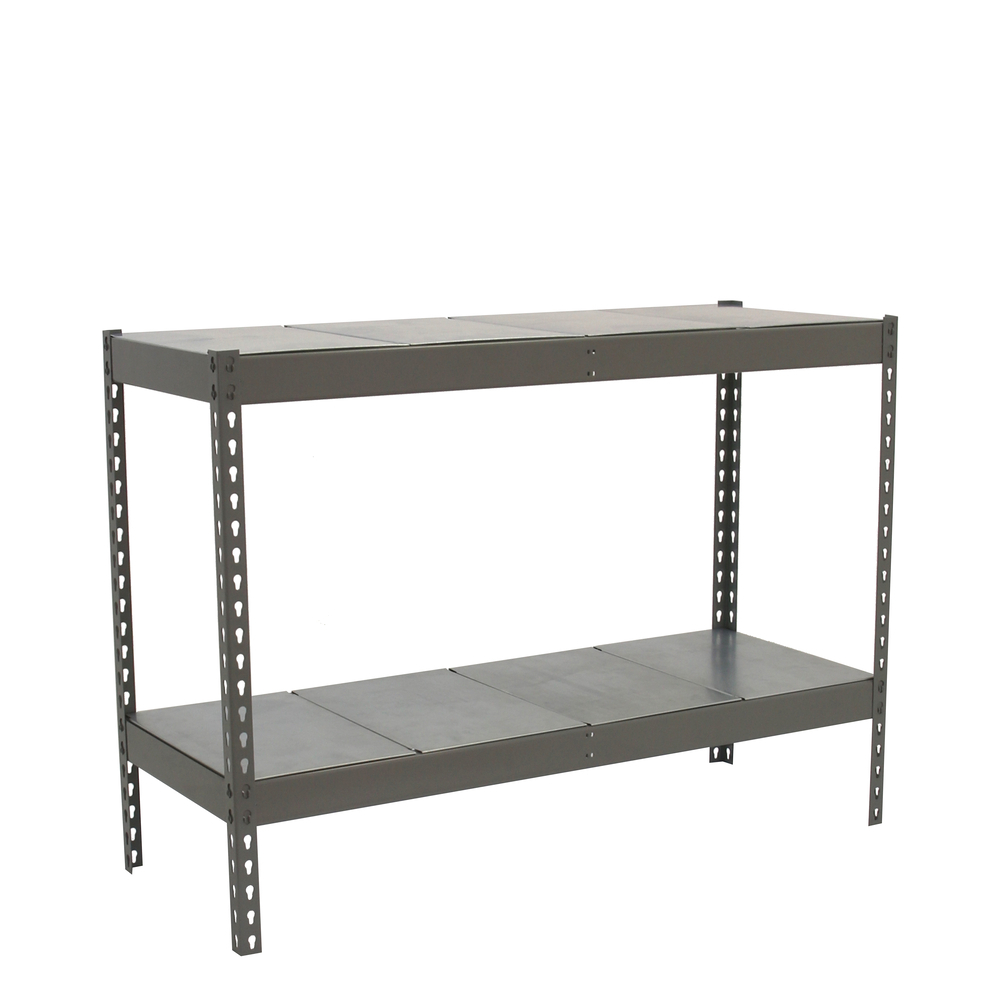 Étagère charge moyenne 400kg - 900x1200x600 - 2 niveaux Gris - SIMON RACK - 8435104978276
