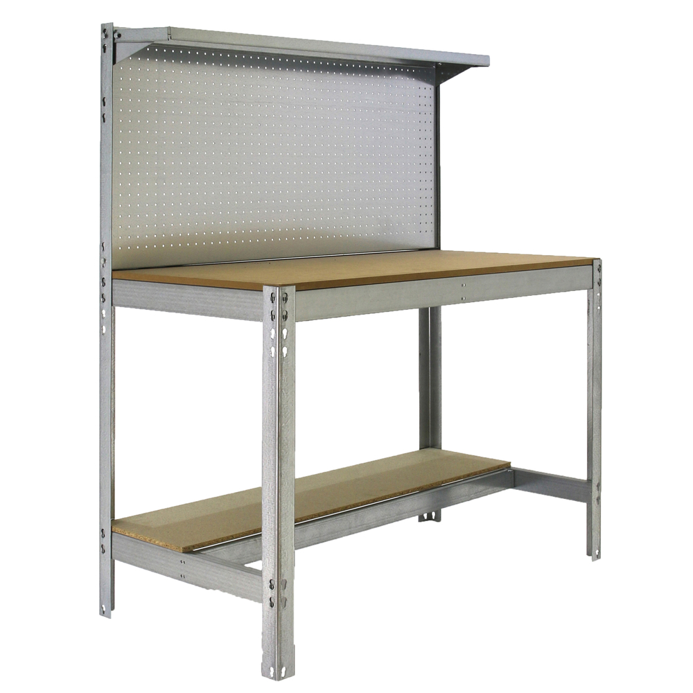 Kit établi mobile Bricolage - 1520x1510x610 - 3 niveaux Bois - SIMON RACK - 8435104985052
