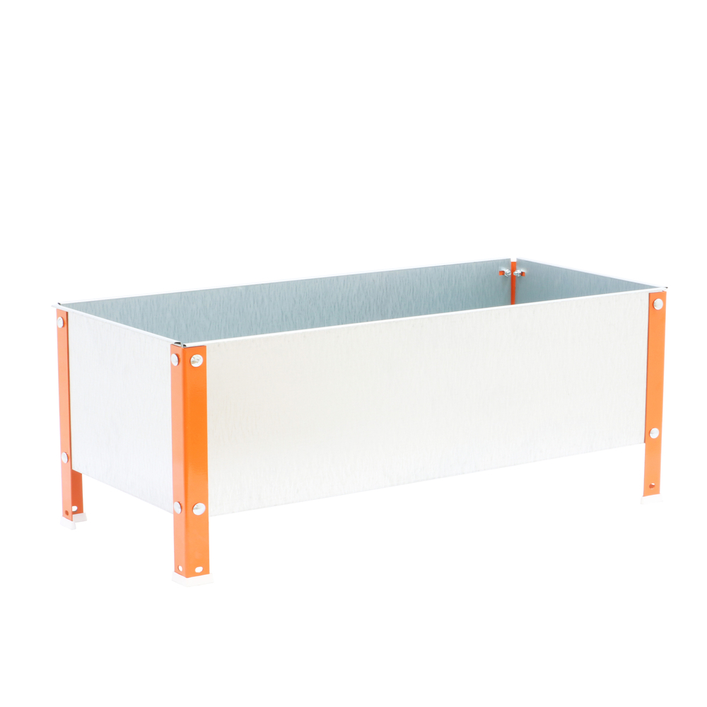 Jardinière extérieure - 410x1200x1200 - 1 niveau Orange - SIMON RACK - 8435104986646