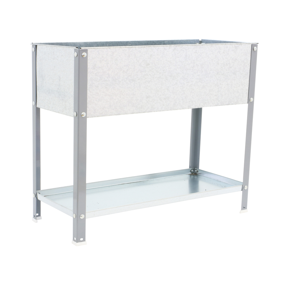 Jardinière extérieure - 850x1200x600 - 2 niveaux Gris - SIMON RACK - 8435104986769