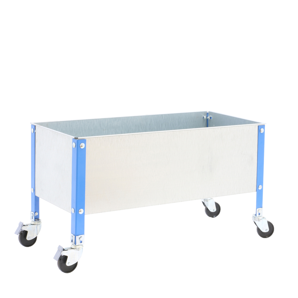 Jardinière mobile extérieure - 485x1200x400 - 1 niveau Bleu - SIMON RACK - 8435104986950