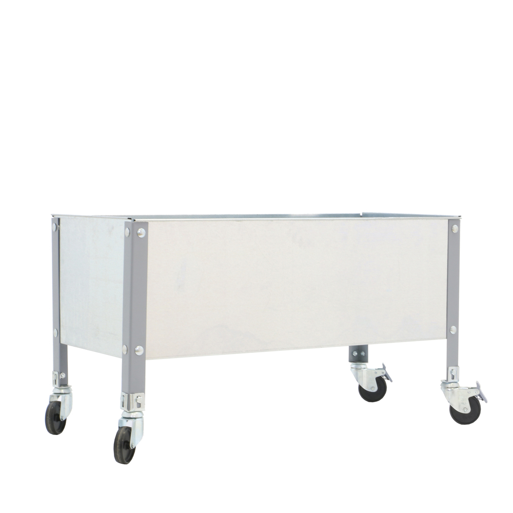 Jardinière mobile extérieure - 485x900x600 - 1 niveau Gris/Galvanisé - SIMON RACK - 8435104987100