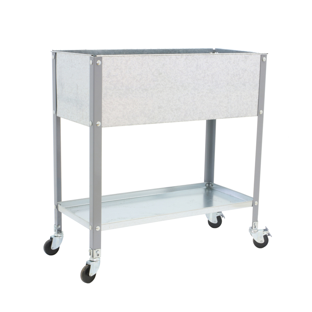 Jardinière mobile extérieure - 925x1200x600 - 2 niveaux Gris - SIMON RACK - 8435104987179