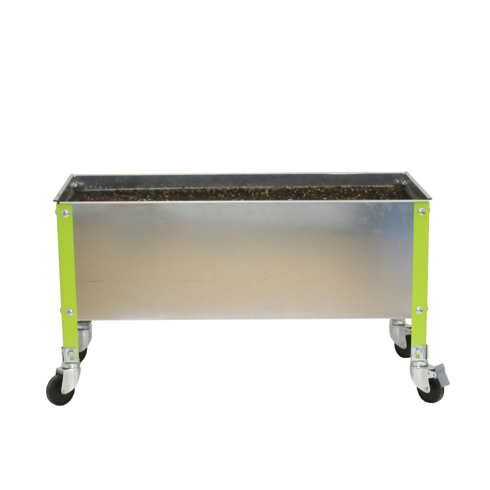 Jardinière mobile extérieure - 485x1200x400 - 1 niveau Vert - SIMON RACK - 8435104987285