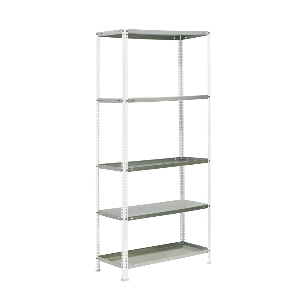 Étagère de jardin - 1800x900x400 - 5 niveaux Blanc - SIMON RACK - 8435104987490