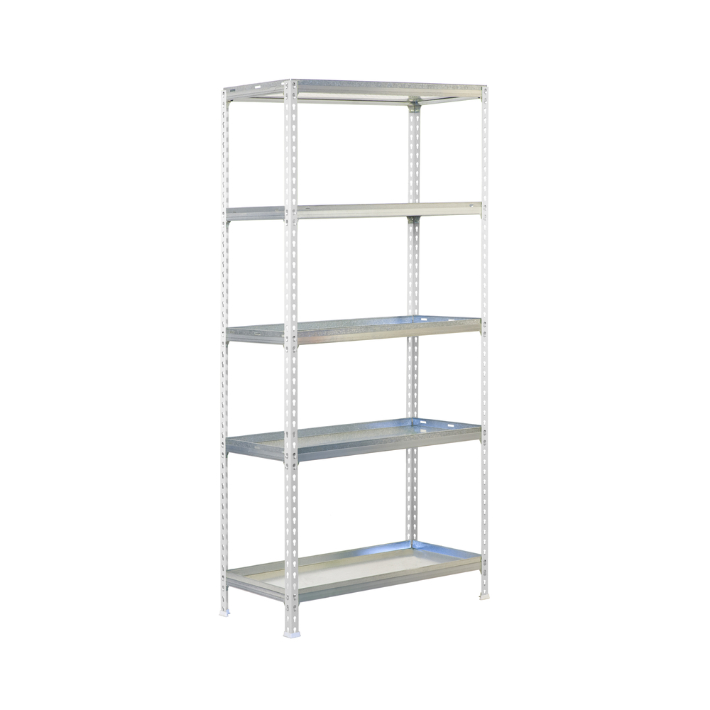Étagère de jardin - 1800x900x400 - 5 niveaux Blanc - SIMON RACK - 8435104987827