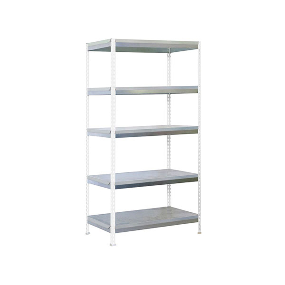 Étagère de jardin - 2000x1000x600 - 5 niveaux Blanc - SIMON RACK - 8435104988084