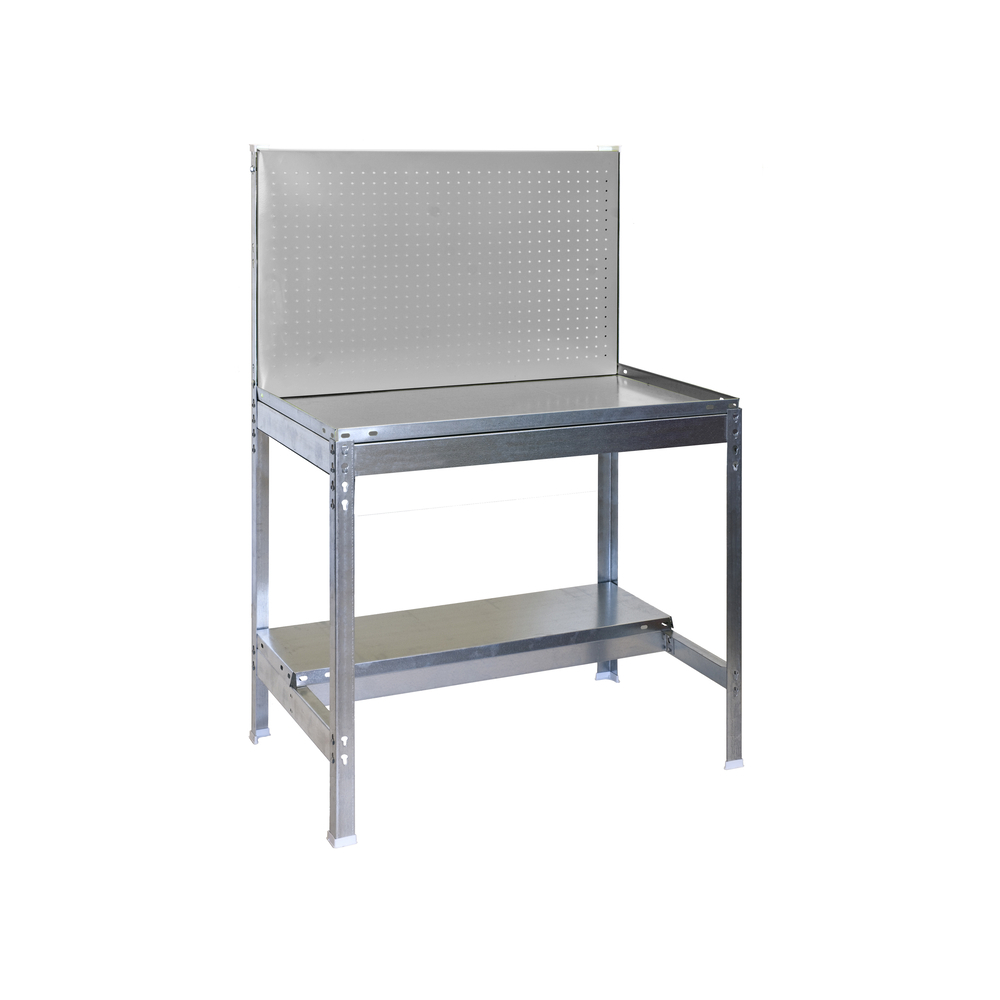 Établi de jardin - 1445x900x400 - 2 niveaux Galvanisé - SIMON RACK - 8435104988190