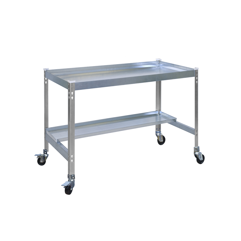 Table de jardin - 875x1200x600 - 2 niveaux Gris - SIMON RACK - 8435104988800